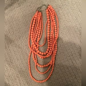 Orange Layered Necklace